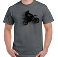 Motocross T-Shirt Abstract Mens MotoX Off Road Biking Bike Motorbike Racing Dirt