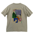 Uniqlo UT Andy Warhol Shirt Mens XS Beige Stars C.1984 Art Graphic Tee T-Shirt