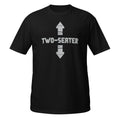 Mens Funny Adult Humor T Shirt Two Seater Black Graphic Novelty Party Tee