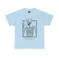 Just Waiting For The Coffee To Kick In Skeleton Graphic Tee Shirt