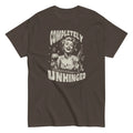 Completely Unhinged Shirt Funny Retro Woman Tee  Sarcastic Wine Lover Gift