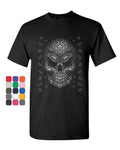 Bandana Skull Face T-Shirt Gangsta Badass Swag Urban Skeleton Mens Tee Shirt