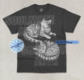 Lazy Cats T-Shirt Vintage Cute Cats Sleeping Napping Funny Graphic Unisex Shirt