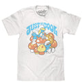 Smurfs Just Be Cool Mens T Shirt White