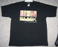 XL Fruit of the Loom Black Cotton Nouveau Tee T-Shirt Short Sleeve X-Large 1-470