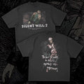 Silent Hill Cotton Graphic T Shirt Black Horror Game Streetwear Unisex gothic
