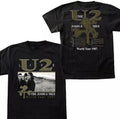 U2 Band The Joshua Tree World Tour Heavy Cotton Black All Size T Shirt