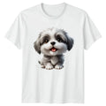 Shih Tzu T-Shirt Dog Lovers Small Breed Pets Birthday Gift For Him And Her