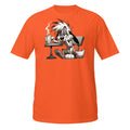 Sleepy Coffee Dog Shirt | Exhausted Pup With Mug T-Shirt Unisex Shirt