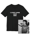 I Just Look Like Him Mick Jagger T-Shirt, Classic Rock, Funny, Celebrity, Stones
