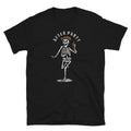 Funny Funeral Skeleton Drinking Beer After Party Short-Sleeve Unisex T-Shirt