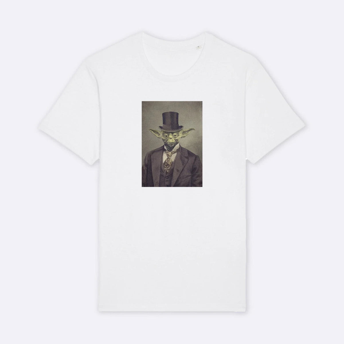 Men's Short Sleeve T-Shirt White, SIR YODA