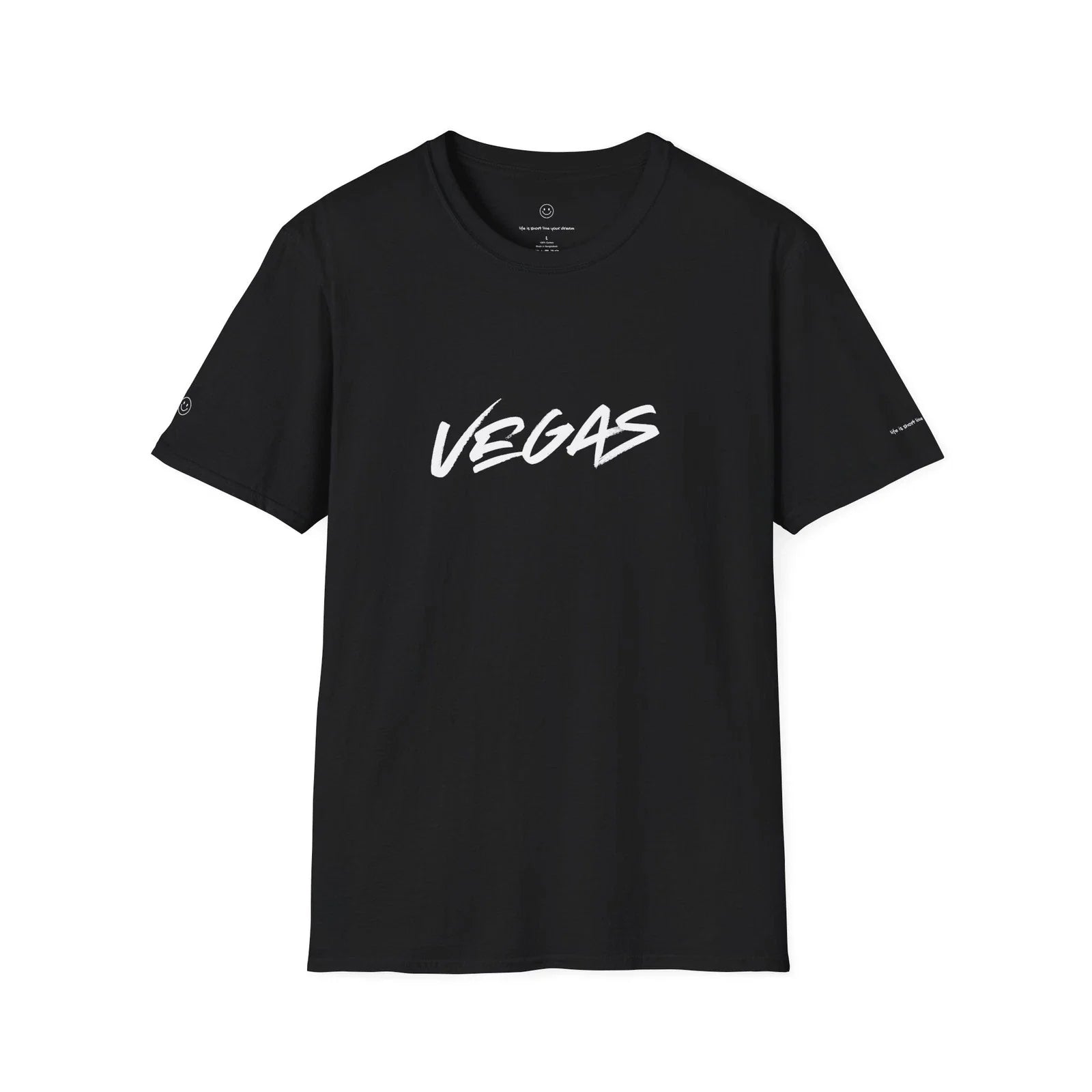 VEGAS T-Shirt Minimalist Luxury Travel Tee Unisex Streetwear Casual Shirt