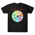 You May Ask Yourself T-Shirt   Once In A Lifetime Pie Chart T-Shirt