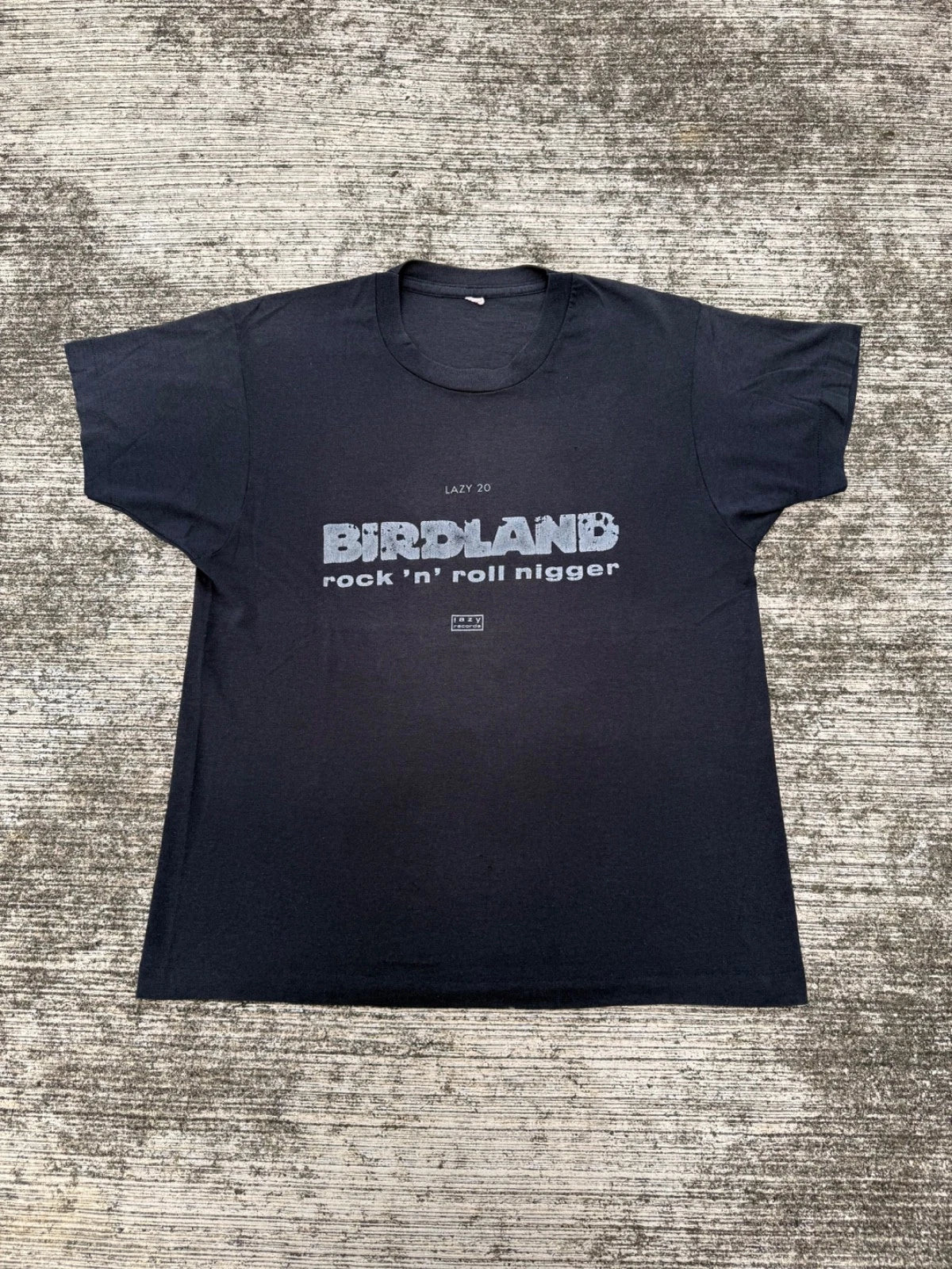 Vintage 90s Birdland Band Tshirt Lazy Records UK Indie Rock