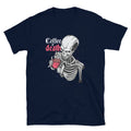 Coffee Skeleton Coffee Or Death Classic Style T-Shirt