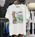 Bootleg Bart 90s Energy War In The Gulf 1991 White T-Shirt