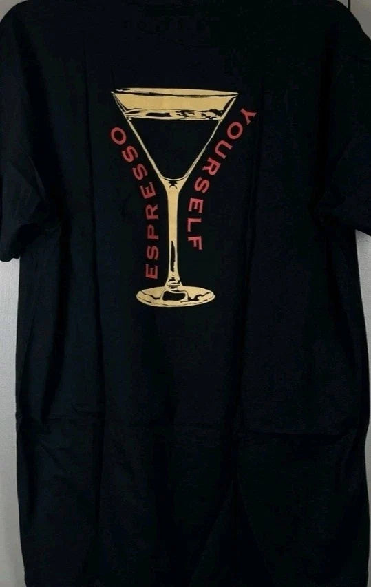 NEW Borghetti Liqueur Espresso Yourself Mens Shirt 2XL Italy Finest Graphic Logo