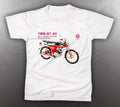 VINTAGE YAMAHA TWIN JET 100 TEE-SHIRT LIKE NOS
