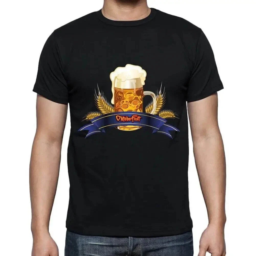 Men's Graphic T-Shirt Oktoberfest Beer With Whea Eco-Friendly Limited Edition