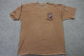 Crazy Shirts Shirt Mens XL Brown Bad Dog Beer Bulldog Beer Dyed Tee Hawaii