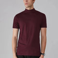 For Men For Daily Wear Half High Collar Tee Summer Outfit Summer Season