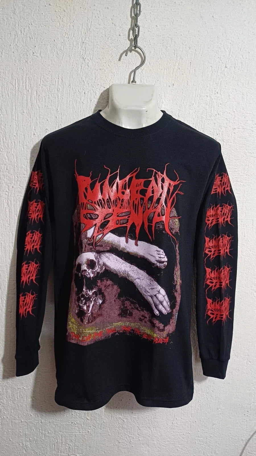 Pungent Stench for god soul long sleeve shirt death metal carcass repulsion