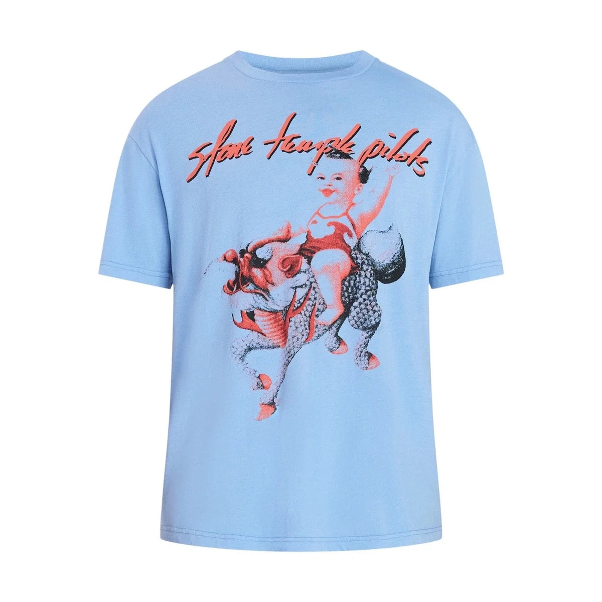 Stone Temple Pilots M Graphic T Shirt Blue Concert Dates 90s Jubilee Tour New