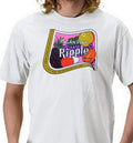 Ripple Pagan Pink Wine T-shirt.Gray,Khaki,White,Yellow. S-XXXL Free Ship to USA