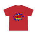 Wine Superhero Graphic Tee Shirt, S-5XL