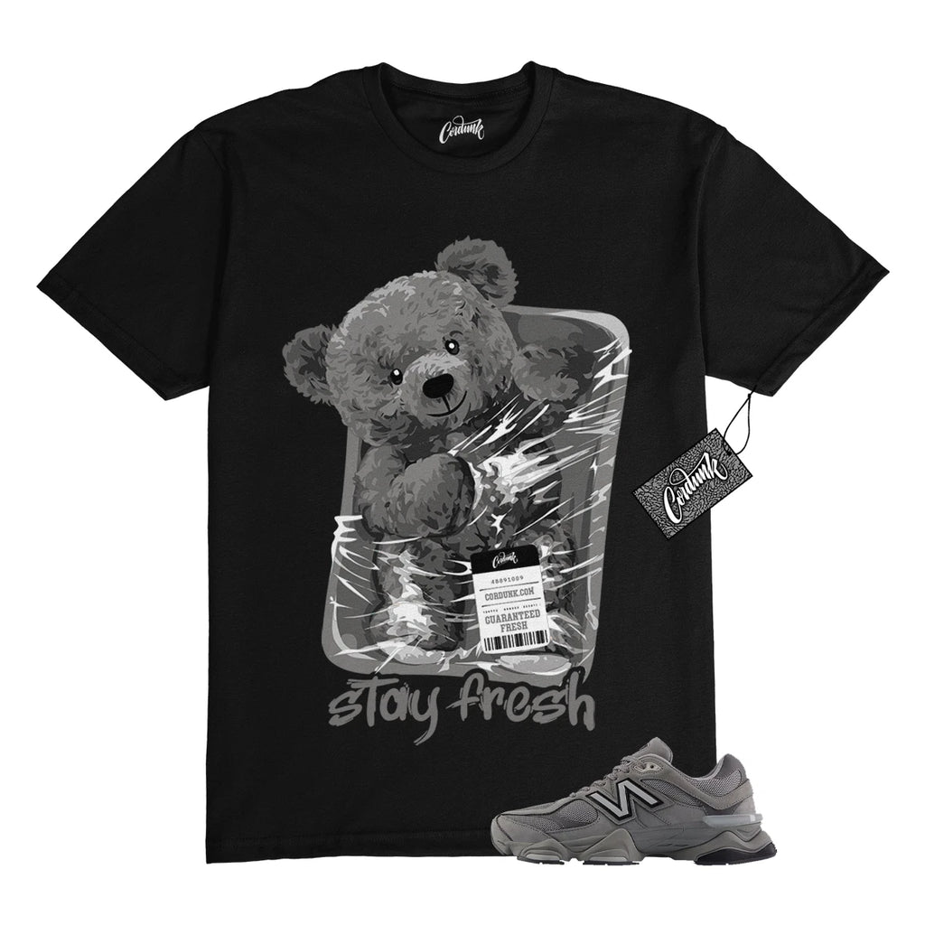 9060 Shadow Grey Castlerock Black T Shirt to Match STAY