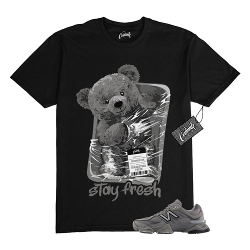 9060 Shadow Grey Castlerock Black T Shirt to Match STAY