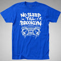 NO SLEEP TILL BROOKLYN T-Shirt hip hop 80s classic rap retro boombox urban pauls