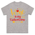 Wine is my valentine T Shirt,Valentine�s Day Drinker Gift Top
