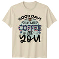 Good Days Start With Coffee T-Shirt Coffee Lover Lifestyle Valentines Day