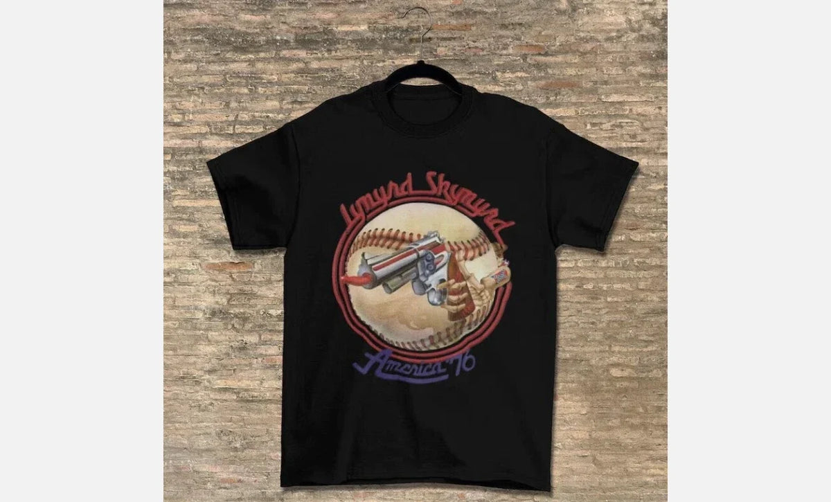 NEW! Lynyrd Skynyrd America' 76 Tour Unisex Cotton T-shirt, Size S-5XL