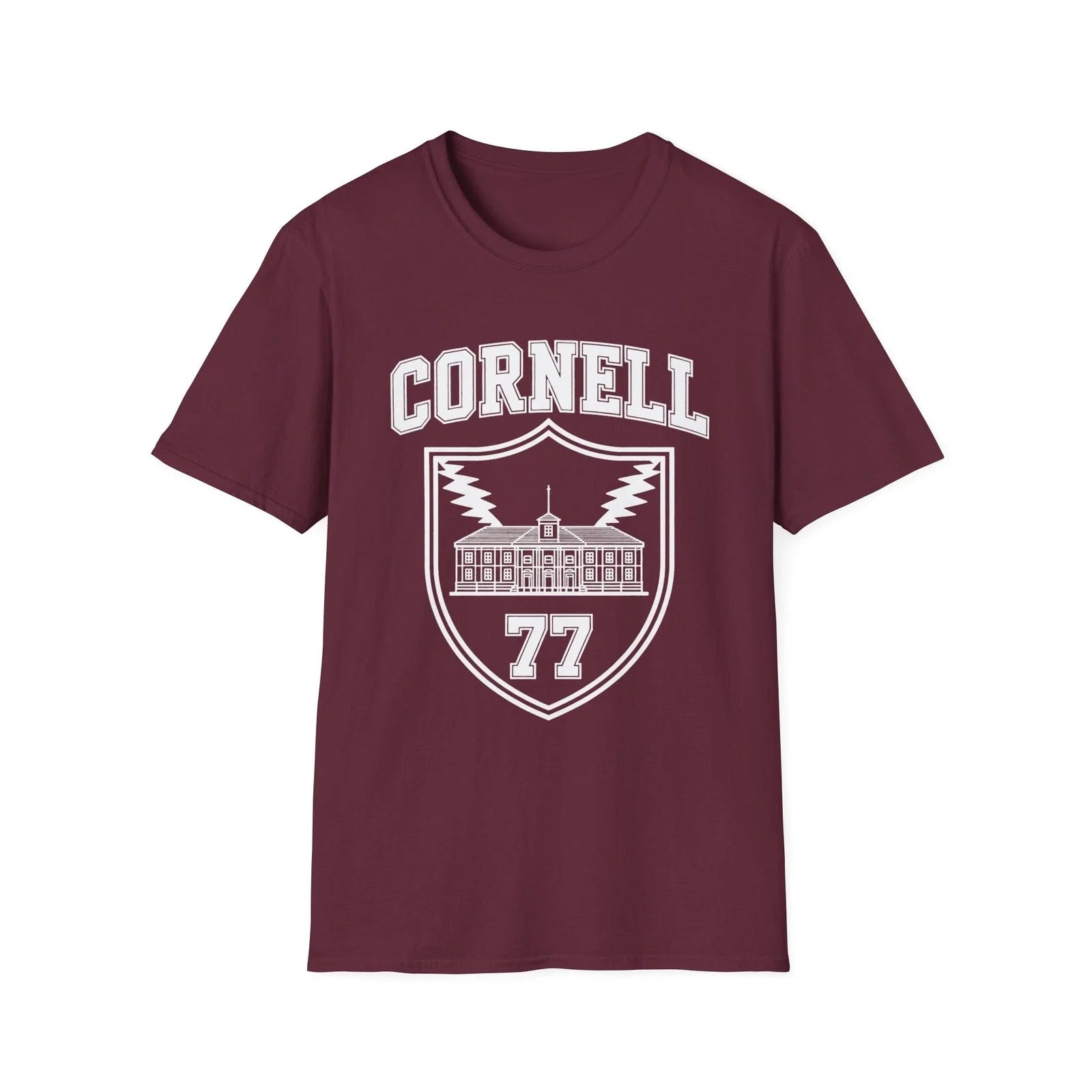 Dead Head Grateful cornell 5 8 77 Concert University Graphic Garcia Weir Lesh