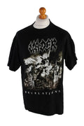 90s Retro T Shirt Devil Short Revelations Sleeve Printed Shirt Size M-TS124