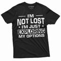 Funny Exploration shirt I am not Lost Tee Camping Nature woods summer T-shirt
