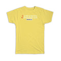Gift T-Shirt : Jakarta Indonesia Modern Font