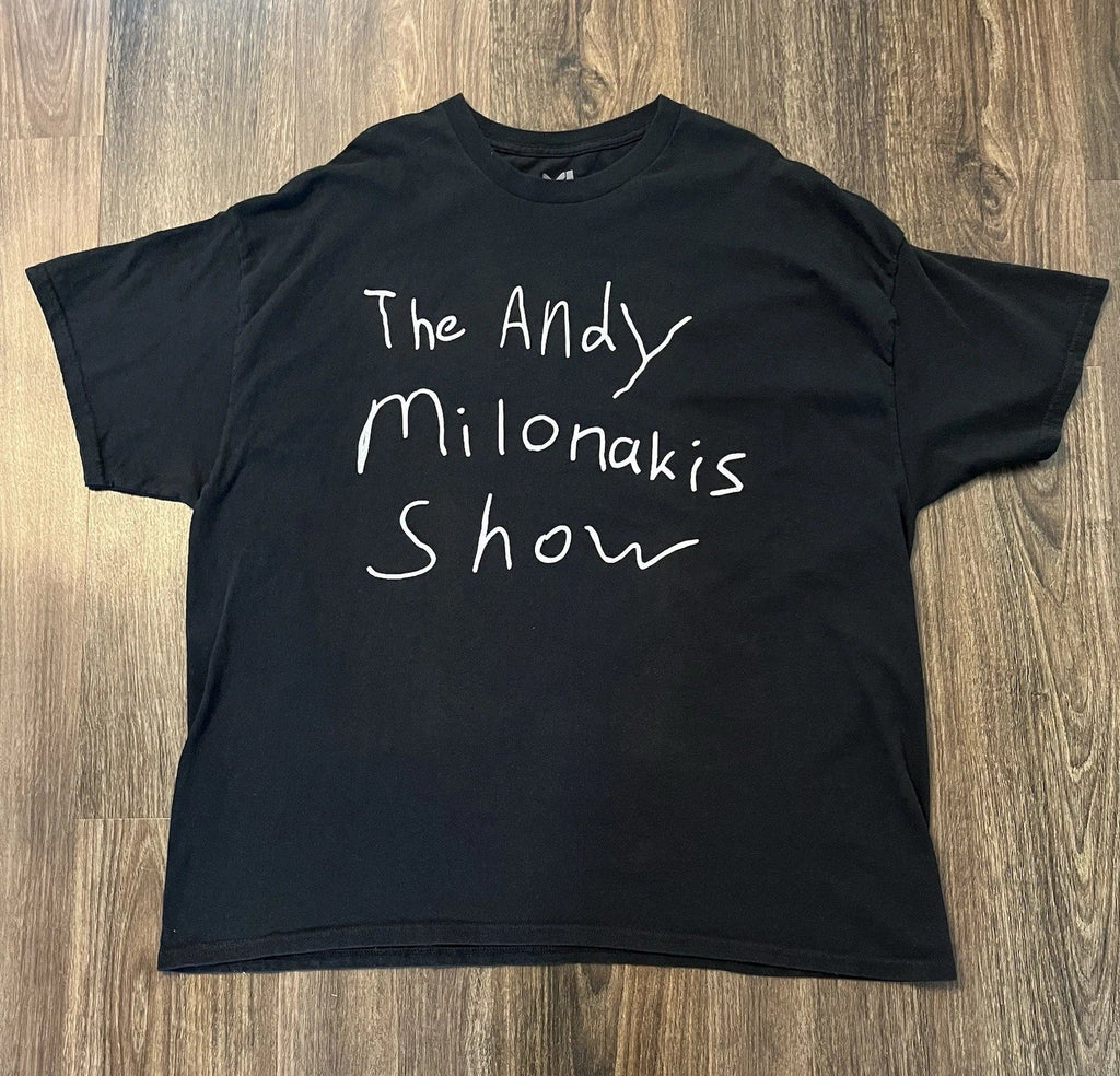 Vintage Y2K The Andy Milonakis Show Black Shirt 2XL