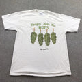 Vintage Weed Shirt Mens Large White Hanes Key West Hangin With My Buds Graphic