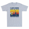 Sleeve Jai And I Maybe Alai And Top Like Short T-Shirt 3 Men's Funny People Beer