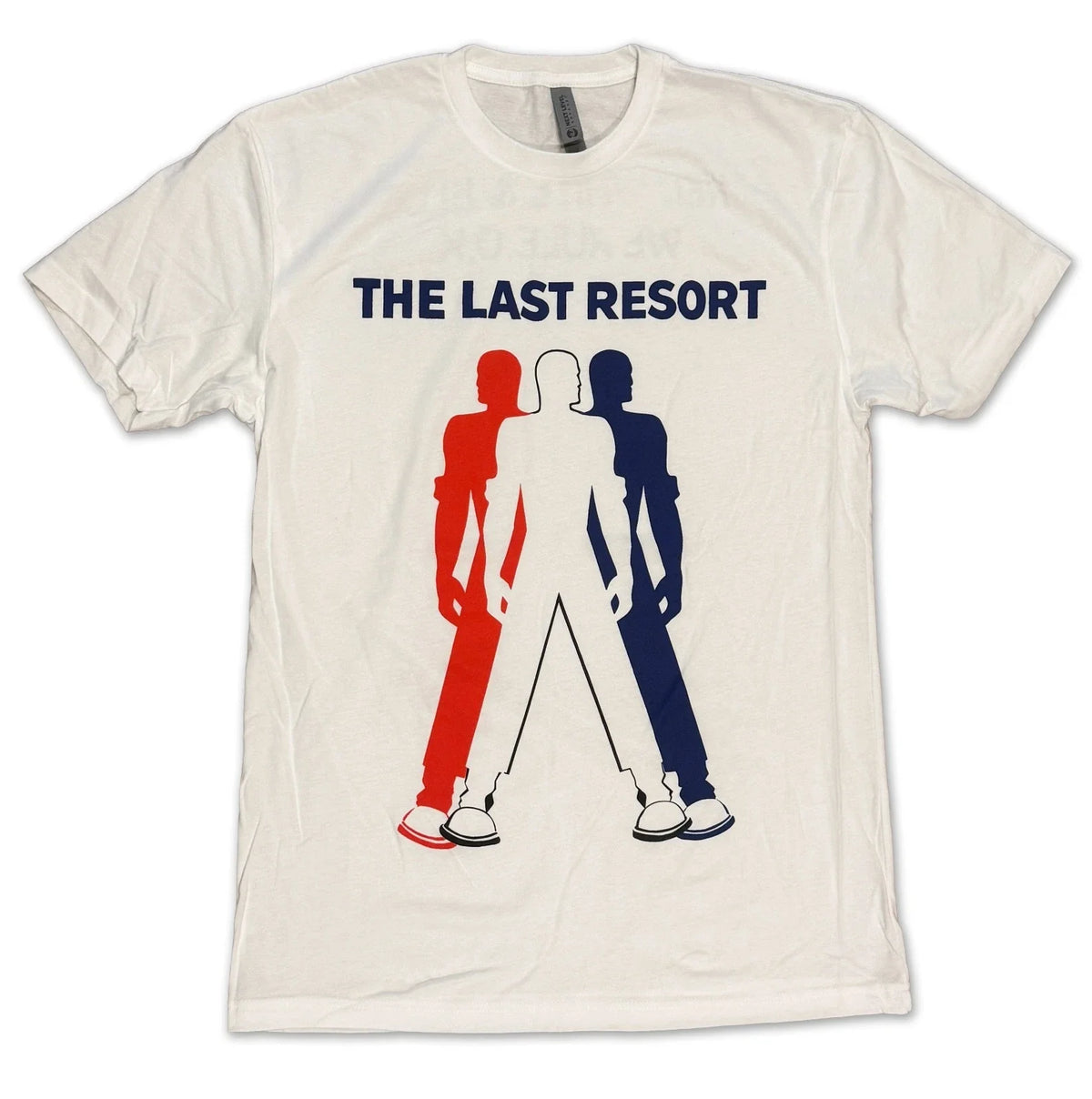 THE LAST RESORT - Skinhead Anthems Red White Blue We Rule Ok tshirt oi punk