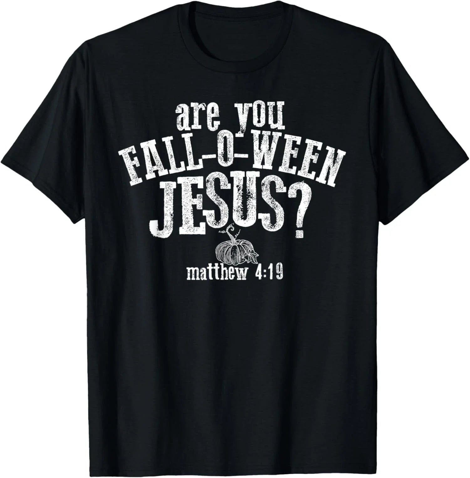Fall O Ween Jesus Pumpkin Christian Fall Outfit Unisex T-Shirt