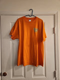 Rare Orange de Lazy Lizard Ocean City Maryland T-Shirt Sz 2XL *See Measurements*