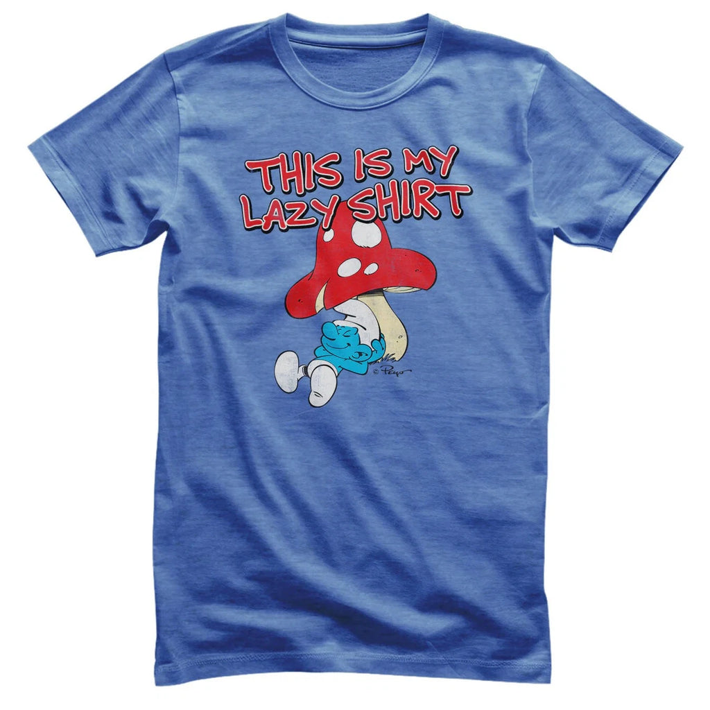 'This Is My Lazy' Officially Fired The Smurfs T-Shirt - The Smurfs