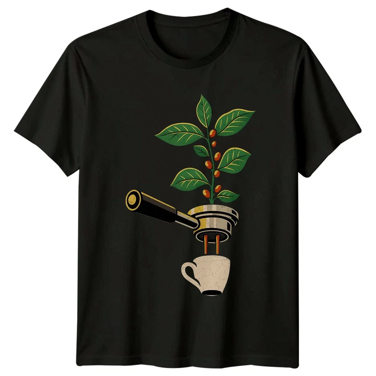 Coffee Gardening T-Shirt Espresso Barista Plant Gift For Him And Her