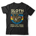 Sloth Tshirt Running Team Unisex & Kids - Funny Lazy Relax Cute Humour Work Out