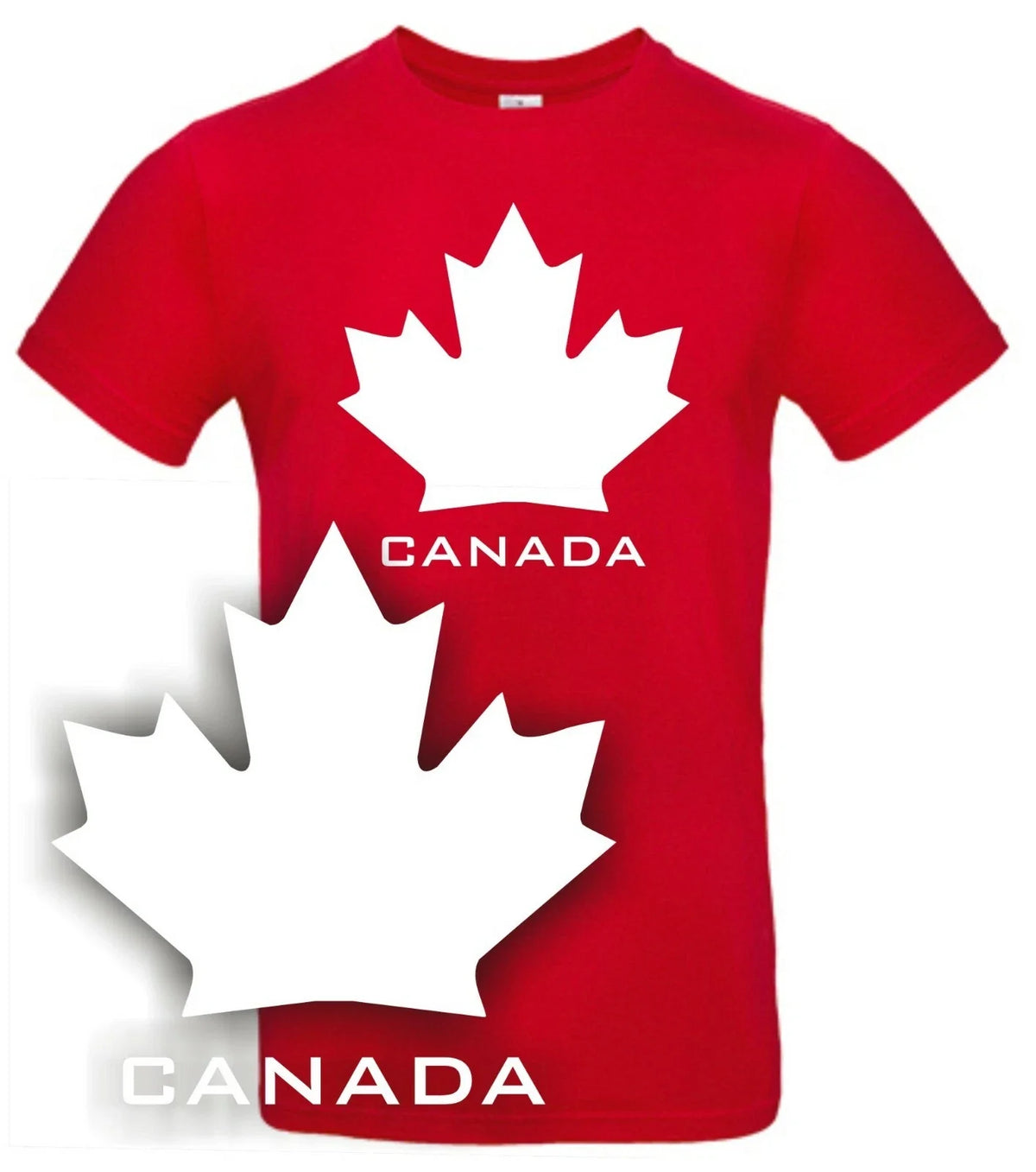 CANADA Canada Maple Leaf Icehockey Ice Hockey T-Shirt Tee Travel Holiday